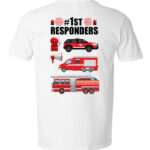 Fireman Chief Emoji T-Shirt Red
