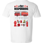 Fireman Fighter Emoji T-Shirt Red