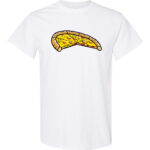 Ham Pineapple Pizza T-Shirt-Dad-white-2slice