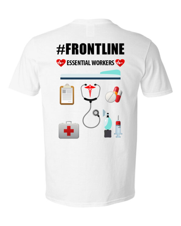 Nurse Emoji T-Shirt White-bk