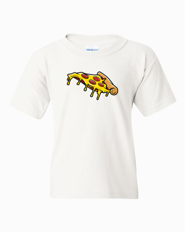 Pepperoni Pizza T-Shirt-Son-white-1slice