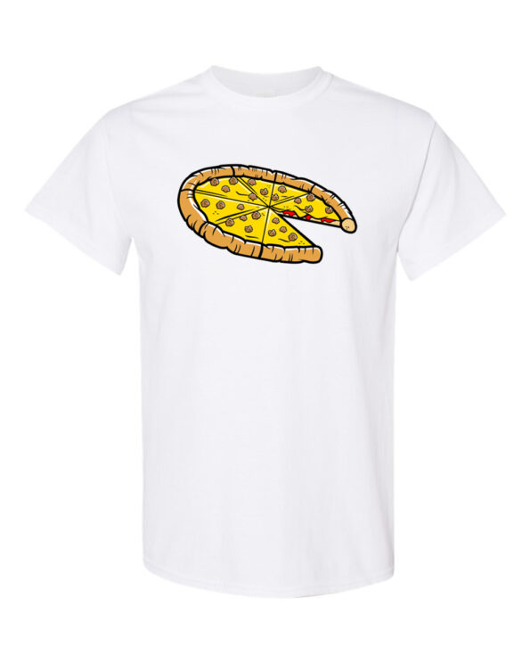 Sausage Pizza T-Shirt-Dad-white-1slice