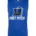 Fast Pitch-Thin Hoodie-Blue