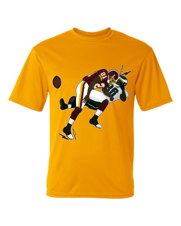 Male Sport T-Shirt Here comes The Boom Gold