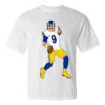 Quarterback Front LA Rams Sleeveless t-shirt White