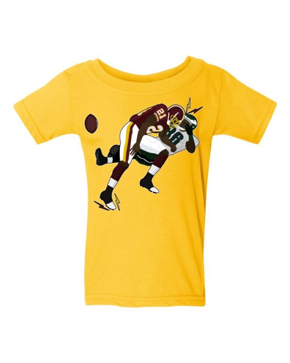 Toddler T-shirt Here comes The Boom Gold